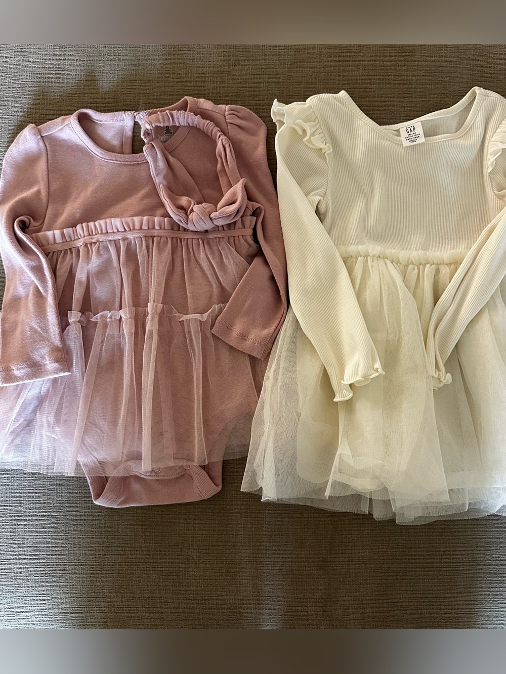 Baby gap tulle stretchy girls toddler dress bundle